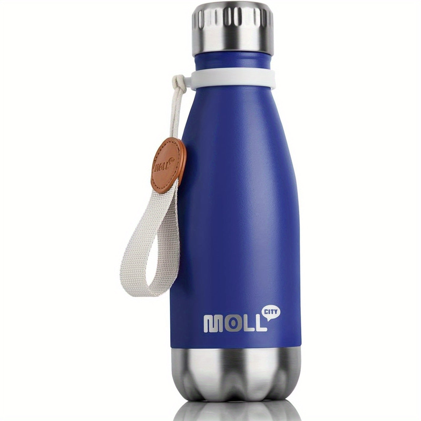 12 Oz School Portable Water Bottle Small Stainless Steel Vacuum Insulated Water Bottle (Leak-Proof Design)