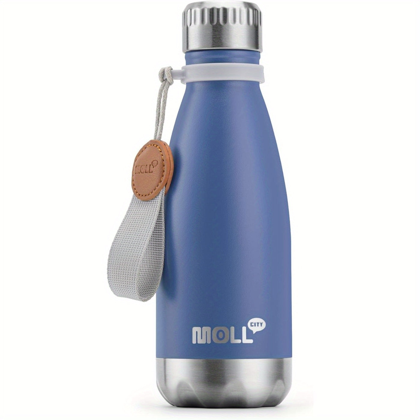 12 Oz School Portable Water Bottle Small Stainless Steel Vacuum Insulated Water Bottle (Leak-Proof Design)