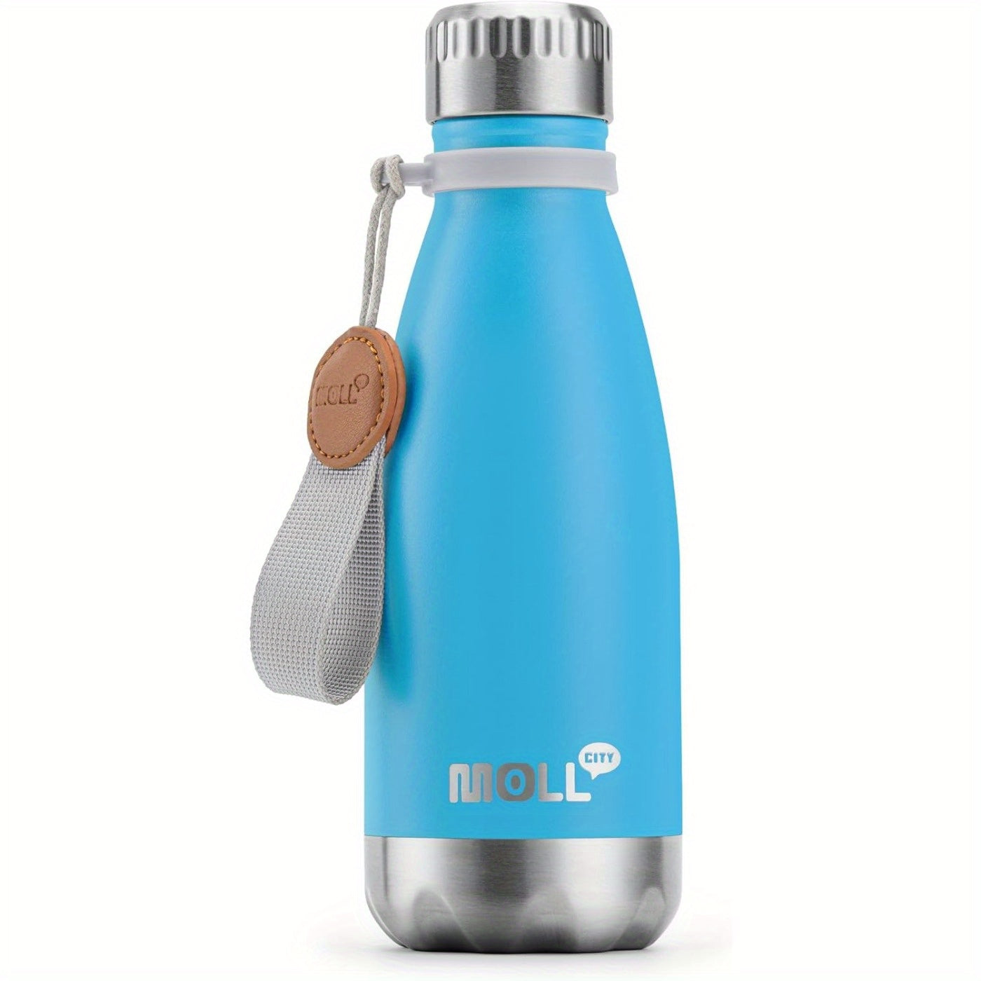 12 Oz School Portable Water Bottle Small Stainless Steel Vacuum Insulated Water Bottle (Leak-Proof Design)