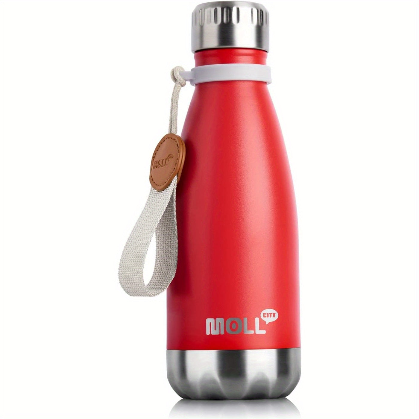12 Oz School Portable Water Bottle Small Stainless Steel Vacuum Insulated Water Bottle (Leak-Proof Design)