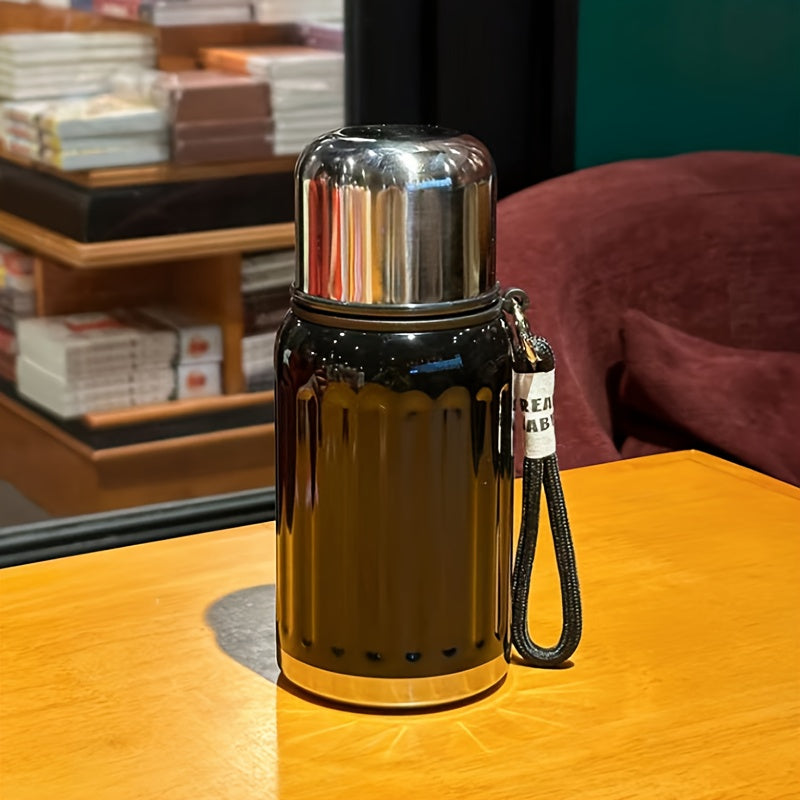 1 316 Stainless Steel Dopamine Color Outdoor Water | All Metal Vacuum Insulation, Keeps Drinks Hot and Cold, Suitable for Work, School, Camping, Sports, Travel, Essential for School, Fashionable Thermos Cup, Portable Thermos